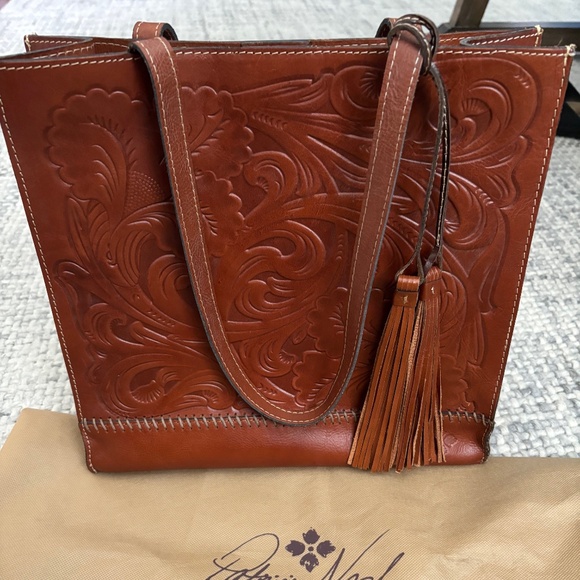 Patricia Nash Leather Tote - Picture 1 of 6